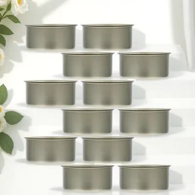 Food Storage Plastic - 12Pcs Food-Grade Tinplate Storage Tins with