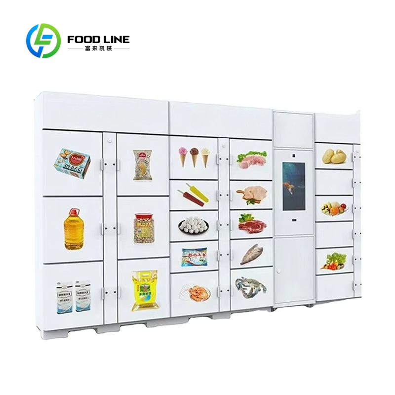 Food Storage Locker - Customized Locker System Electronic Smart Refrigerated