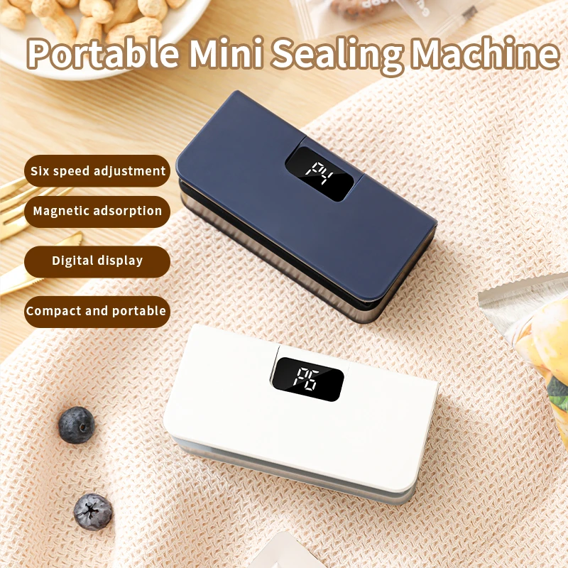Food Storage Vacuum Sealer Machine - Mini Heat Sealer Plastic Bag Heat