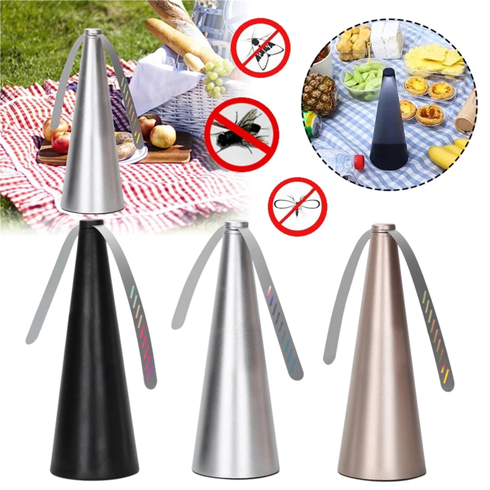 Food Storage On Table - 1pc Table Fly Fan Portable Tabletop