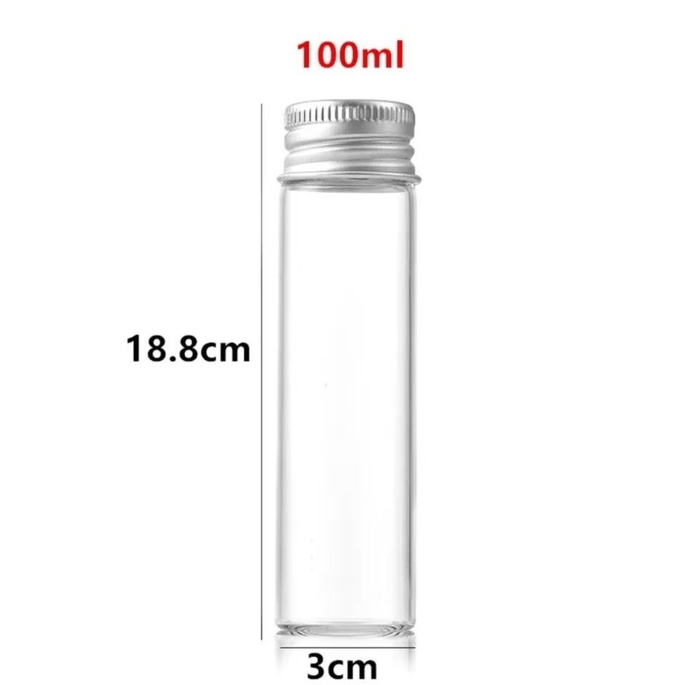 Food Storage Aluminum Containers - PET Material Storage Containers 50-125ml Capacity