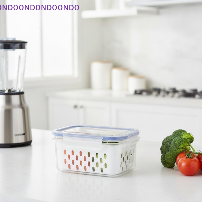 Food Storage Glass Container Set - Leak Proof Plastic Fresh-keeping Container Set