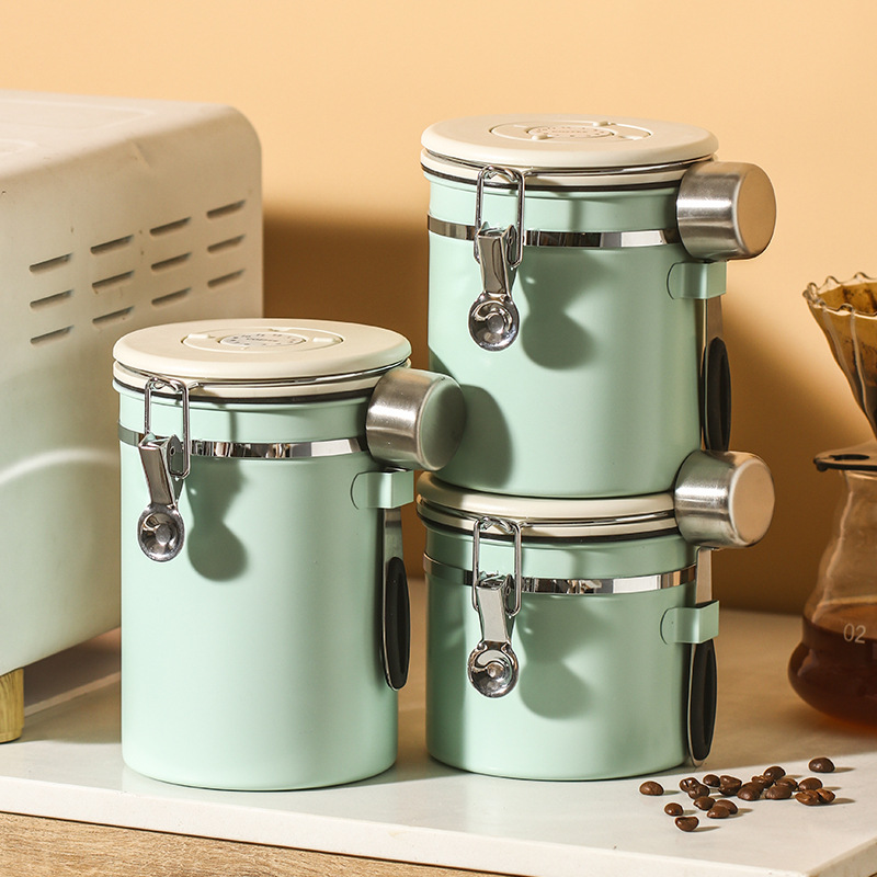 Food Storage Glass Containers Large - Large Capacity Coffee Storage Jars Glass