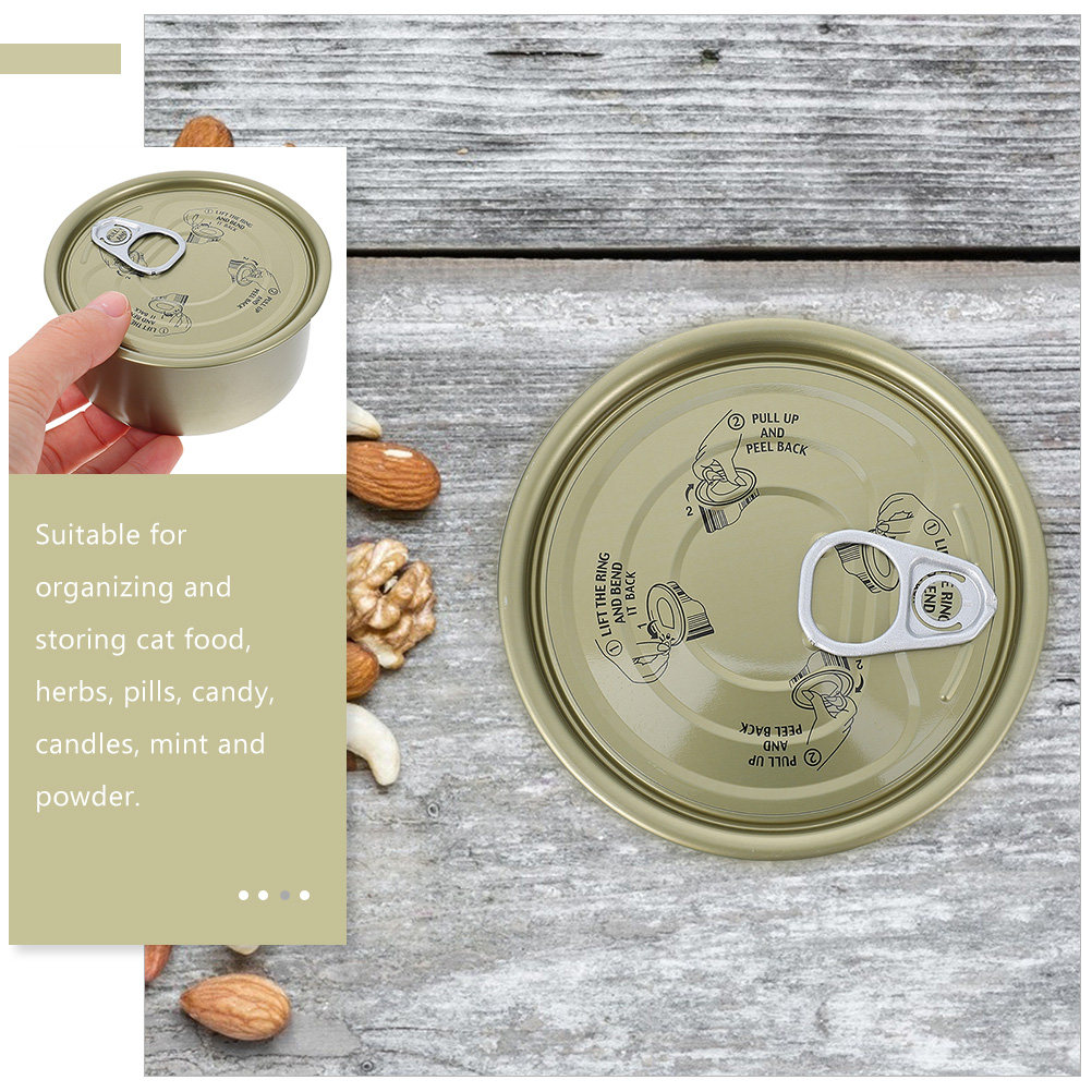 12Pcs Food-Grade Tinplate Stor - Food Storage Plastic ulasan dan harga