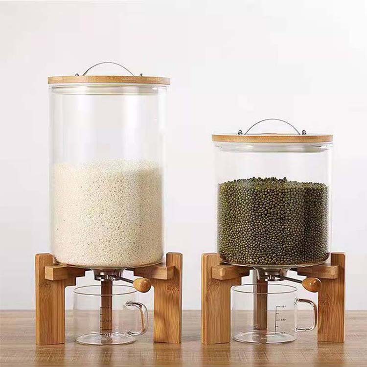 Large High Borosilicate Handma - Food Storage Glass Containers Large ulasan dan harga