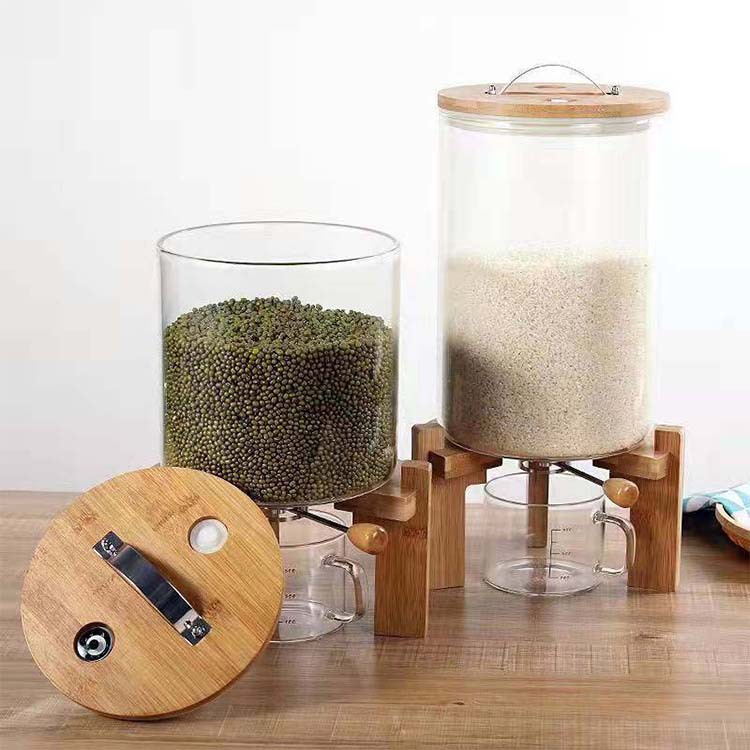 Large High Borosilicate Handma - Food Storage Glass Containers Large ulasan dan harga
