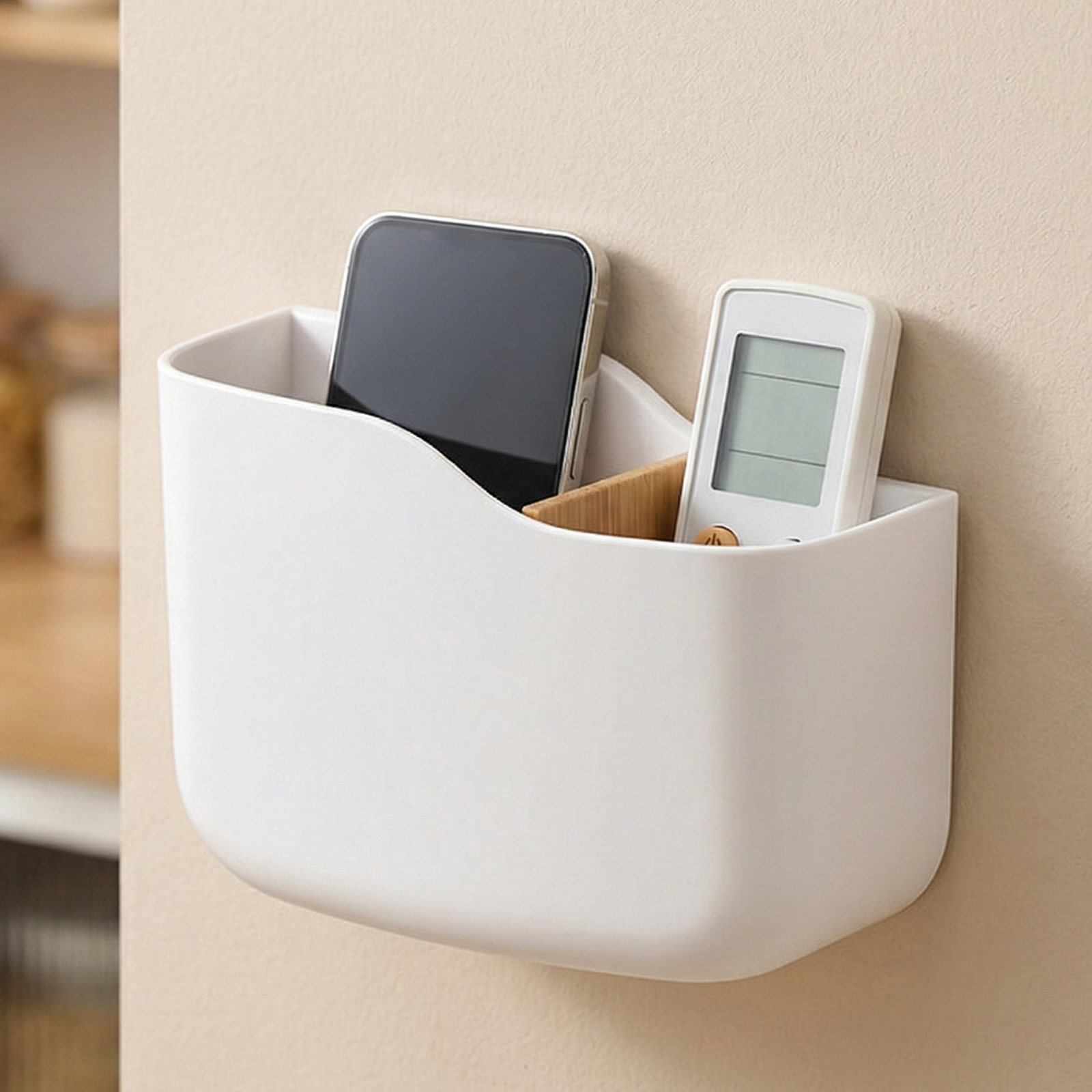 3Pcs Remote Control Holder Wal - Food Storage No Plastic ulasan dan harga