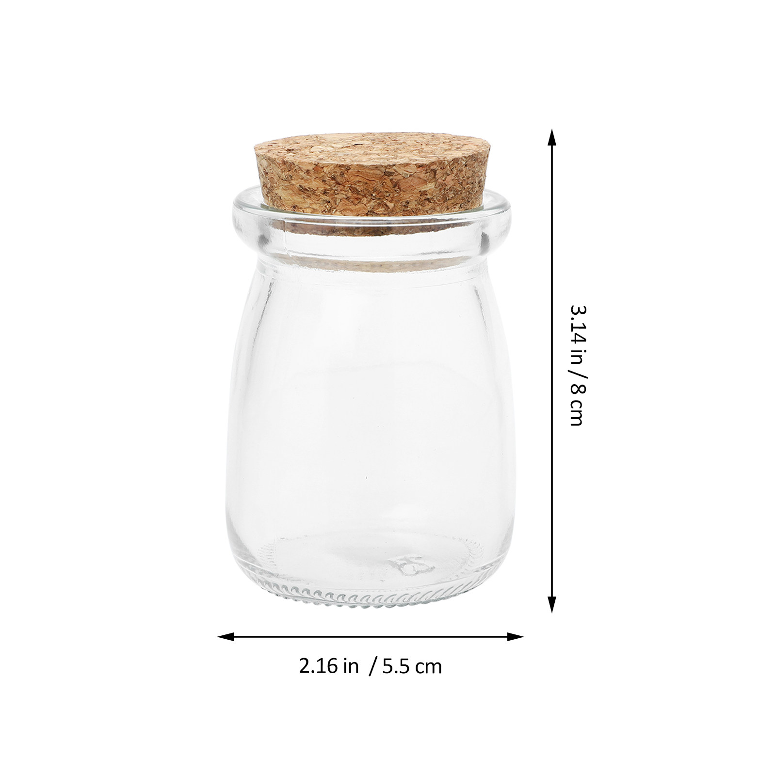 12Pcs Glass Yogurt Serving Bot - Food Storage Glass Container Set ulasan dan harga