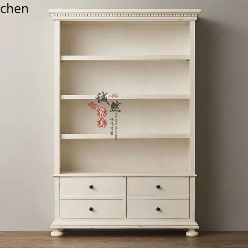 CZ Solid Wood Bookcase Small U - Food Storage Locker ulasan dan harga