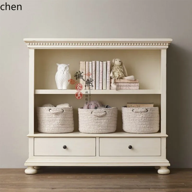 CZ Solid Wood Bookcase Small U - Food Storage Locker ulasan dan harga