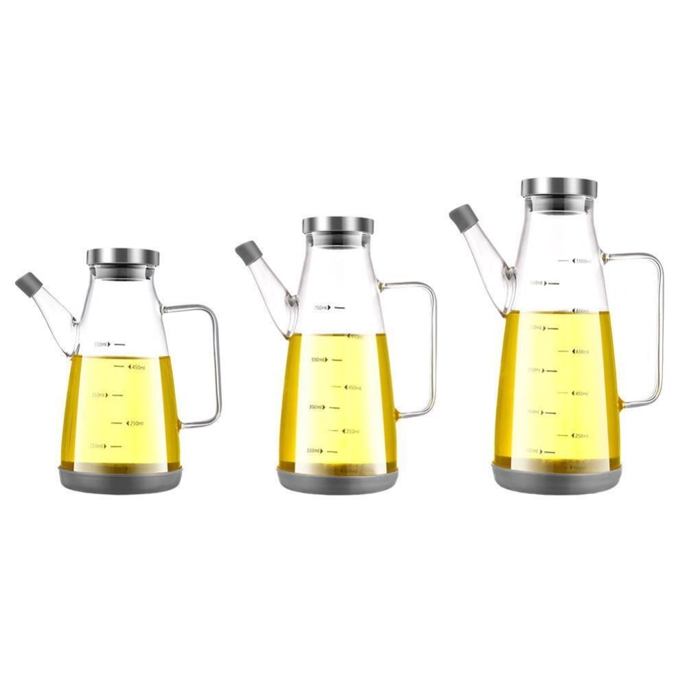 Food-grade Oil Dispenser Bottl - Food Storage Glass Containers Large ulasan dan harga