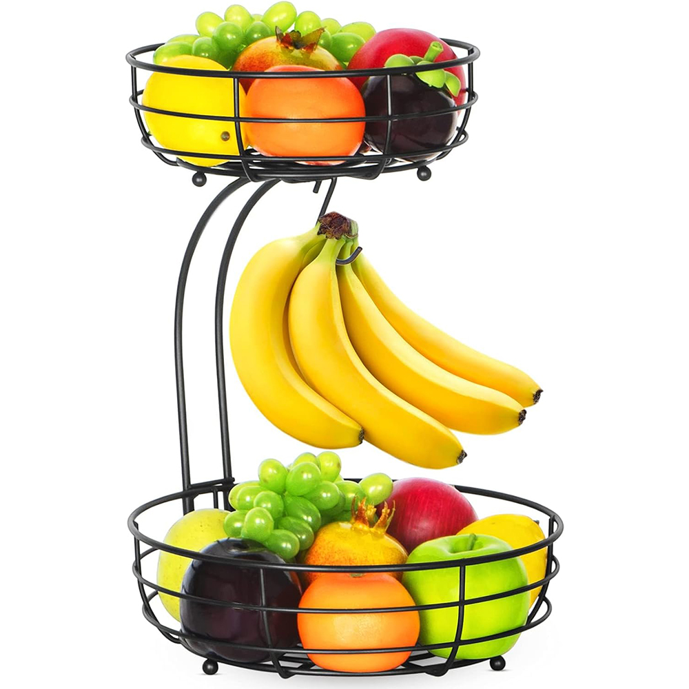LMETJMA 2-Tier Countertop Frui - Food Storage Types ulasan dan harga