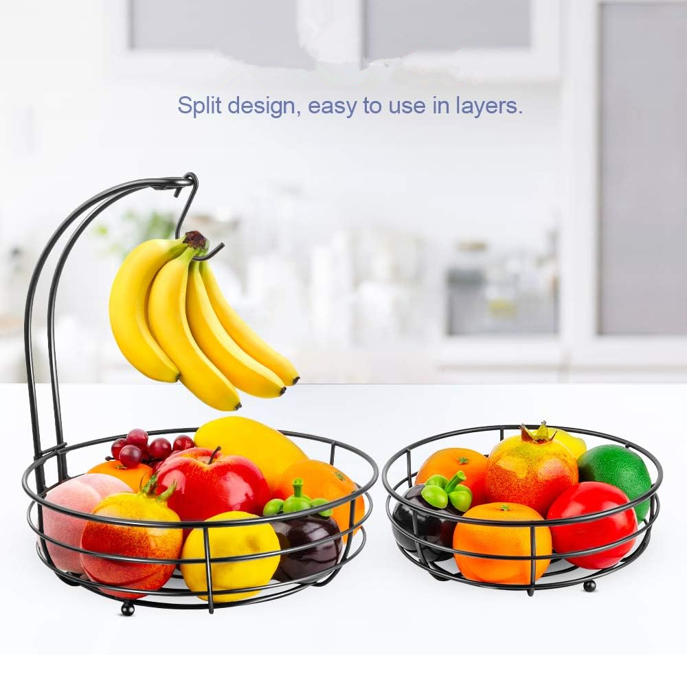 LMETJMA 2-Tier Countertop Frui - Food Storage Types ulasan dan harga