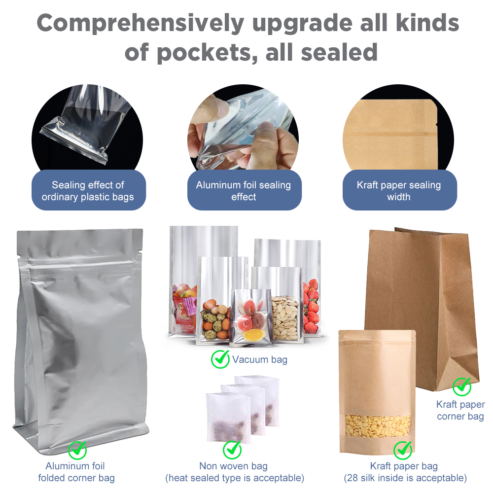 Impulse Sealer Machine Kitchen - Food Storage Vacuum Sealer Machine ulasan dan harga