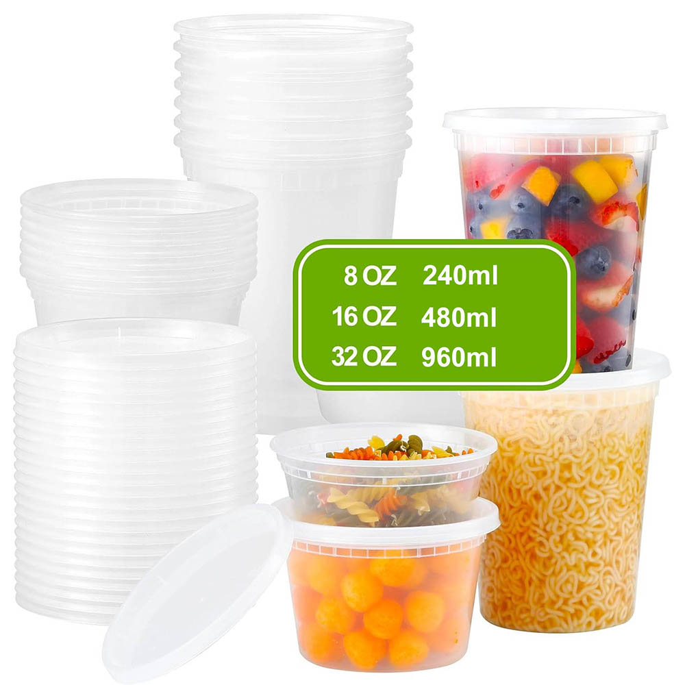 Plastic Deli Food Containers W - Food Storage Variety Pack ulasan dan harga