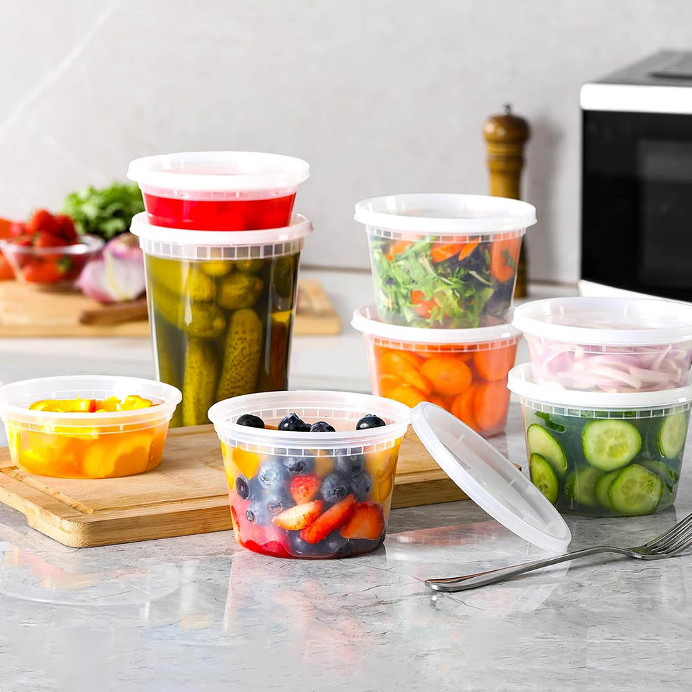 Plastic Deli Food Containers W - Food Storage Variety Pack ulasan dan harga