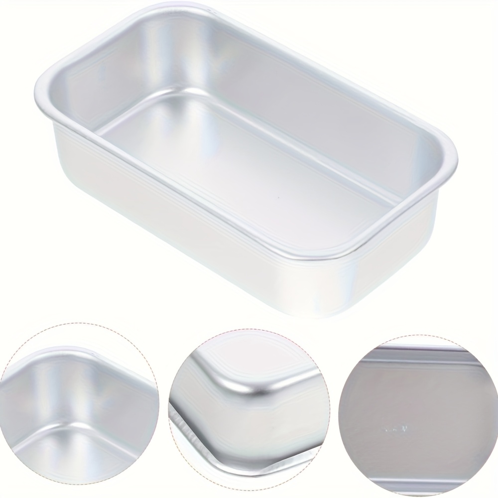 3/6Pcs Stainless Steel Rectang - Storage Food Tray ulasan dan harga