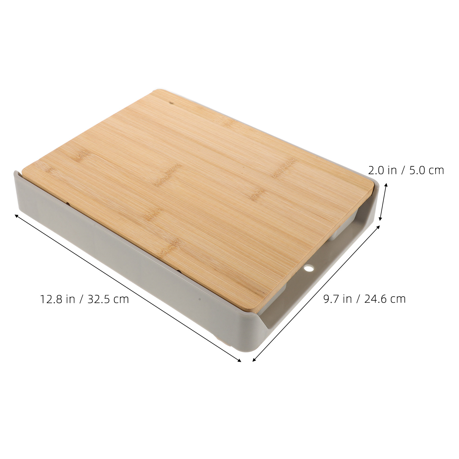 Innovative Bamboo Cutting Boar - Food Storage Plastic ulasan dan harga