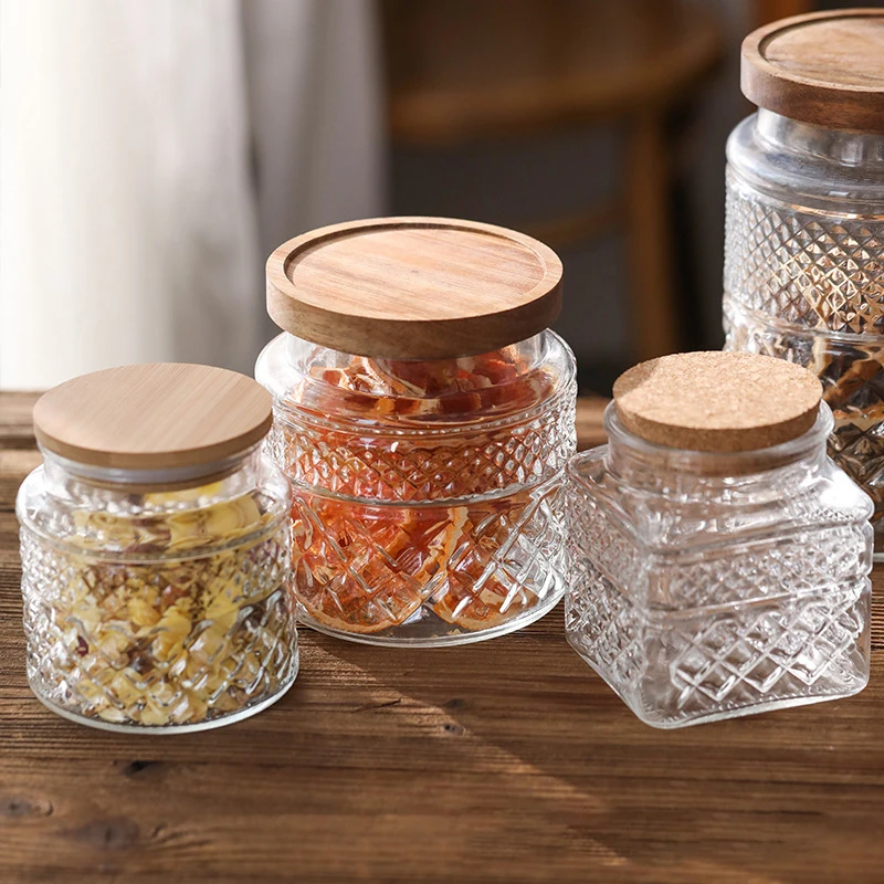 Large Capacity Glass Sealed Ja - Food Storage Glass Containers Large ulasan dan harga