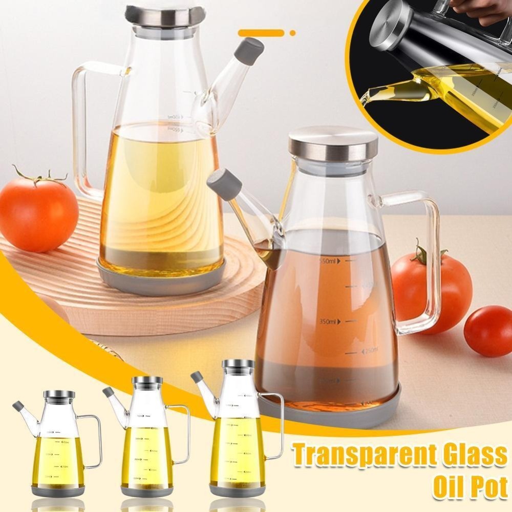 Durable Food-grade Oil Dispens - Food Storage Glass Containers Large ulasan dan harga