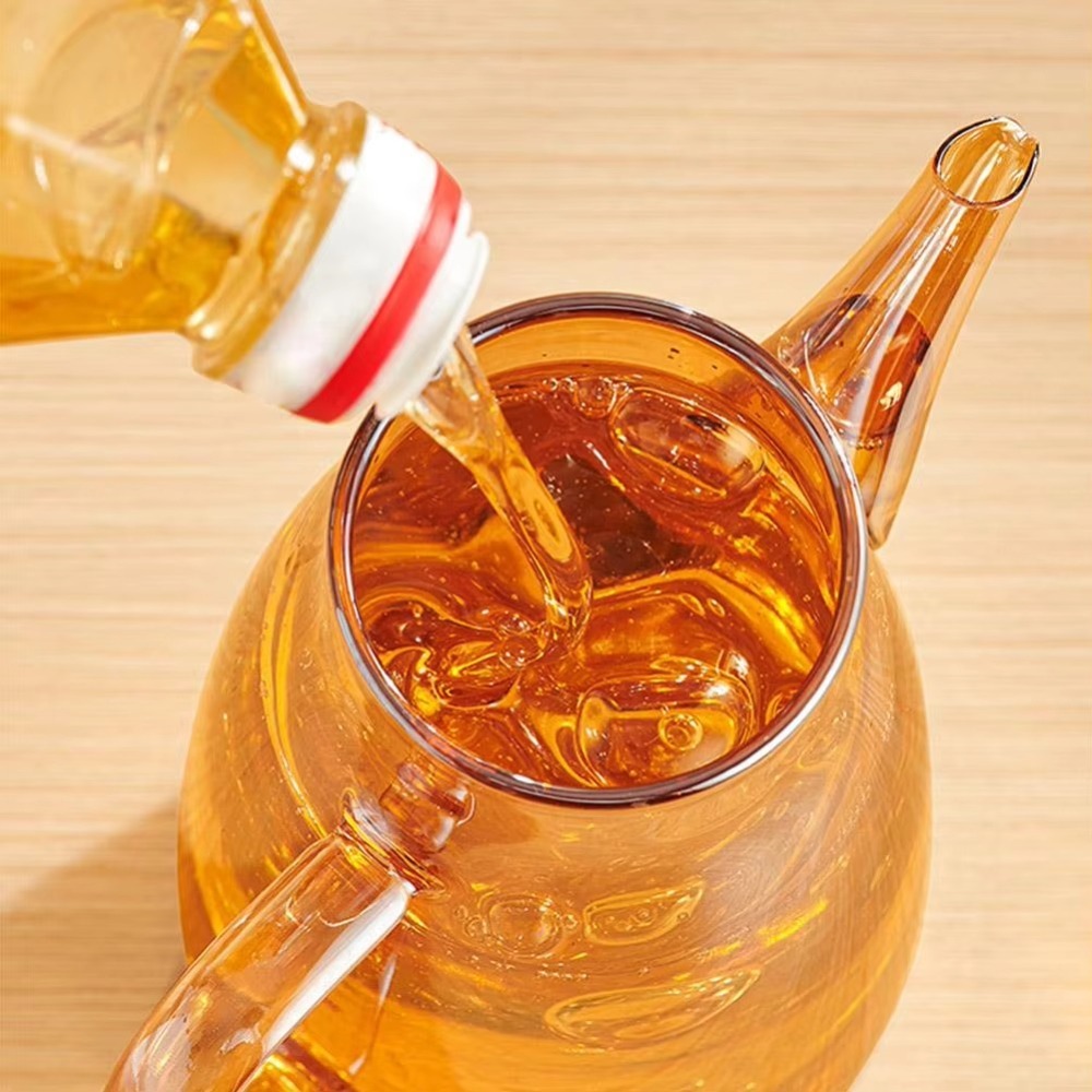 Durable Food-grade Oil Dispens - Food Storage Glass Containers Large ulasan dan harga