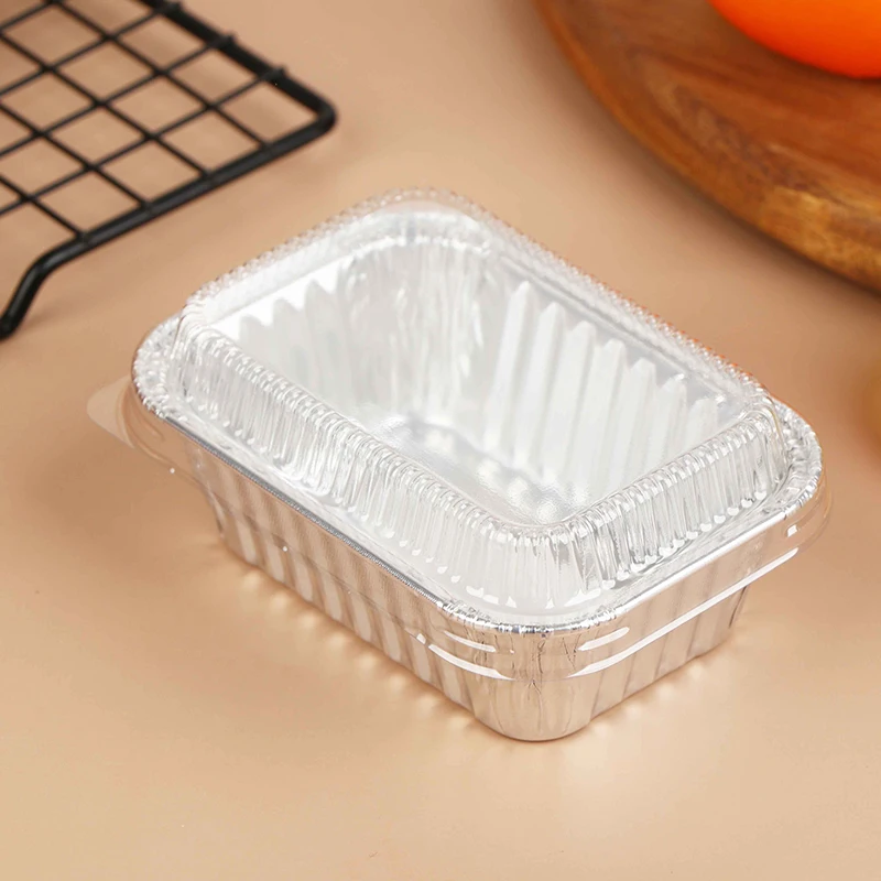 10Pcs Disposable Rectangular A - Food Storage Aluminum Containers ulasan dan harga