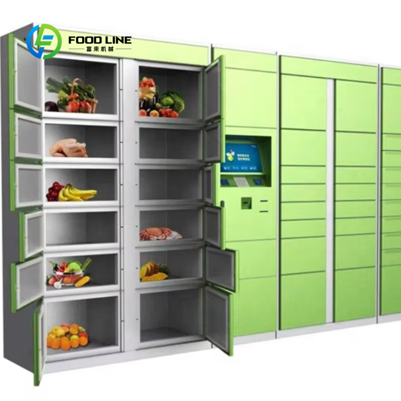 Customized Smart Refrigerated  - Food Storage Locker ulasan dan harga