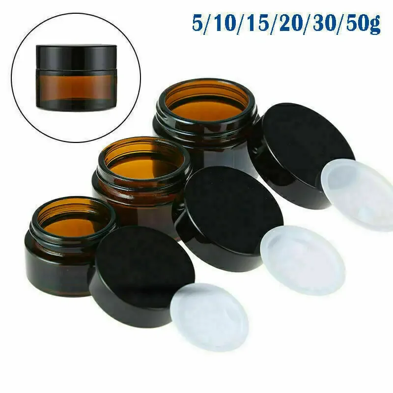 2pcs 5ml/10ml/15ml/20ml/30ml/5 - Food Storage Glass Container Set ulasan dan harga