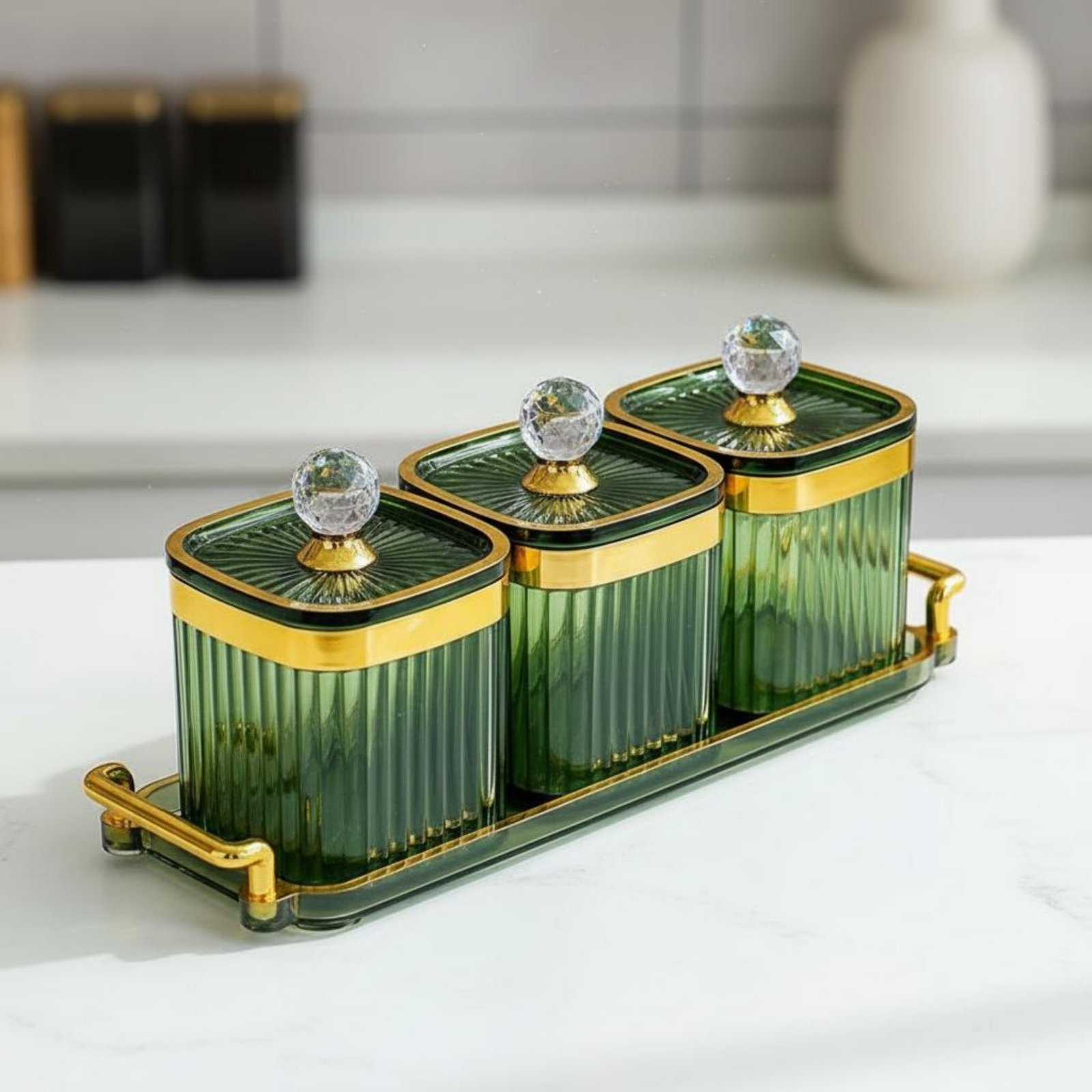 Decorative Snack Container Set - Storage Food Tray ulasan dan harga
