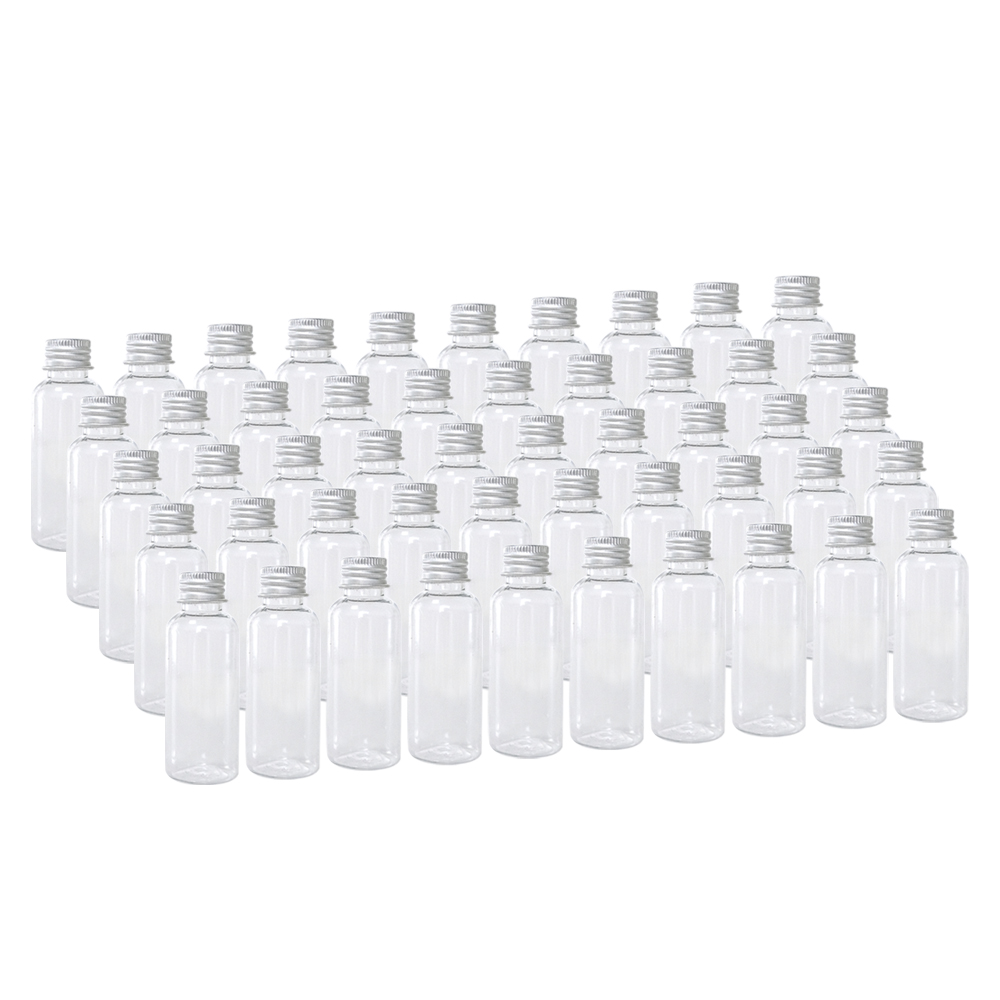 100Pcs Plastic Bottle With Alu - Food Storage Aluminum Containers ulasan dan harga