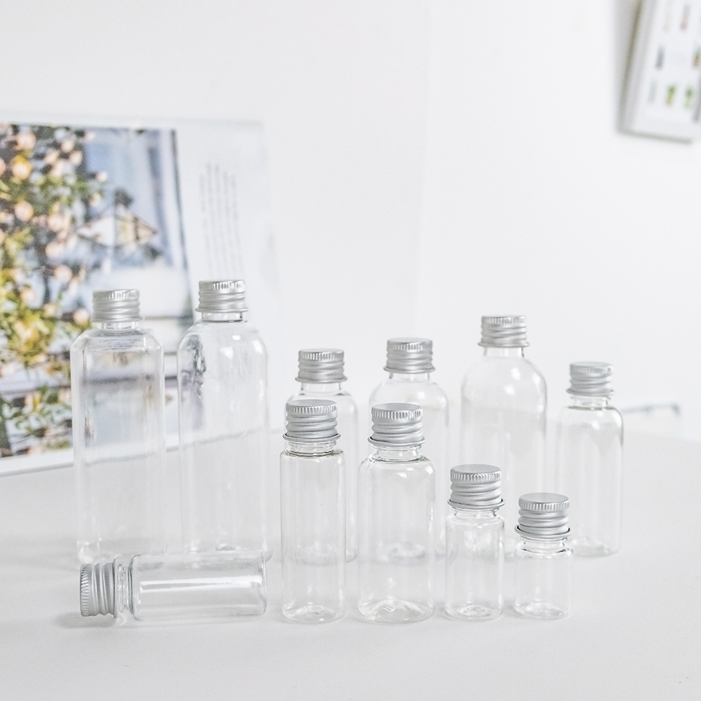 100Pcs Plastic Bottle With Alu - Food Storage Aluminum Containers ulasan dan harga