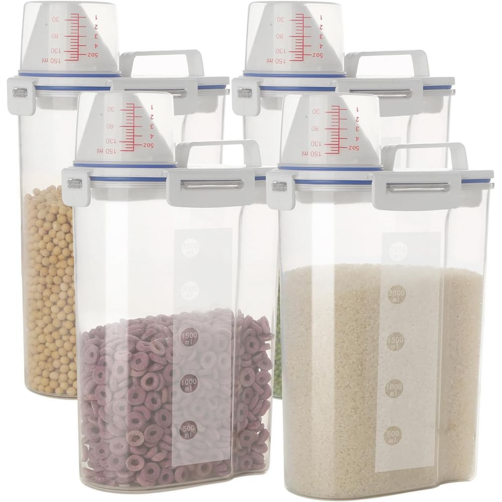 5.5 Lbs Rice Airtight Dry Food - Food Storage No Plastic ulasan dan harga