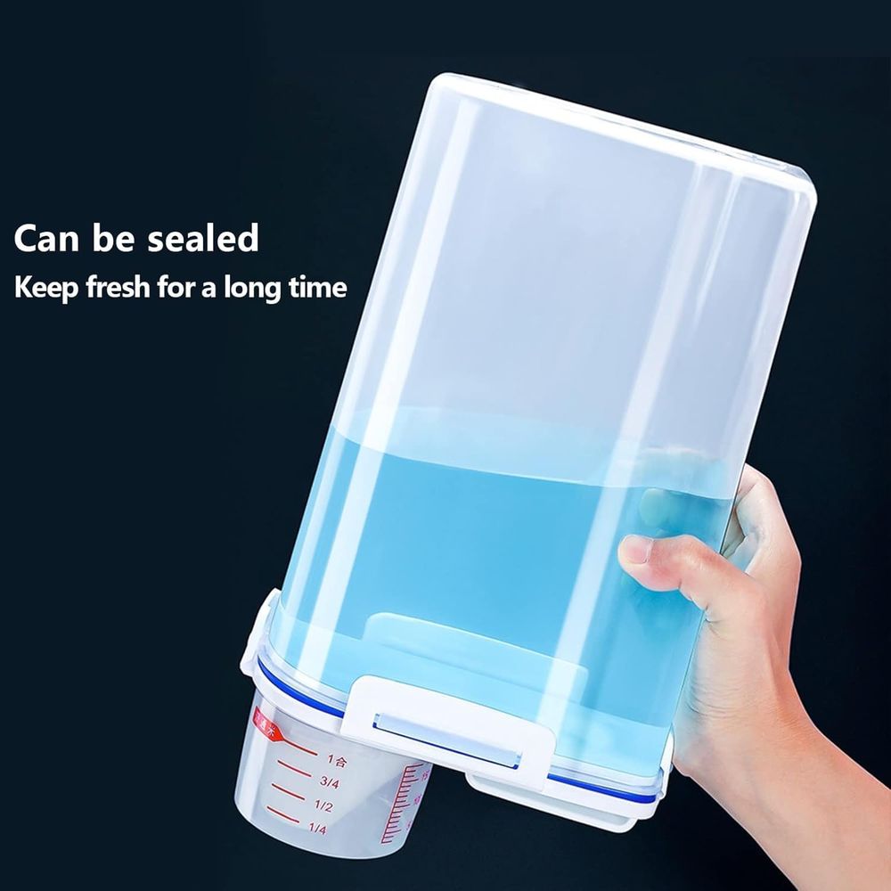 5.5 Lbs Rice Airtight Dry Food - Food Storage No Plastic ulasan dan harga
