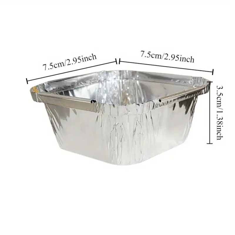 20/40Pcs Square Disposable Alu - Food Storage Aluminum Containers ulasan dan harga