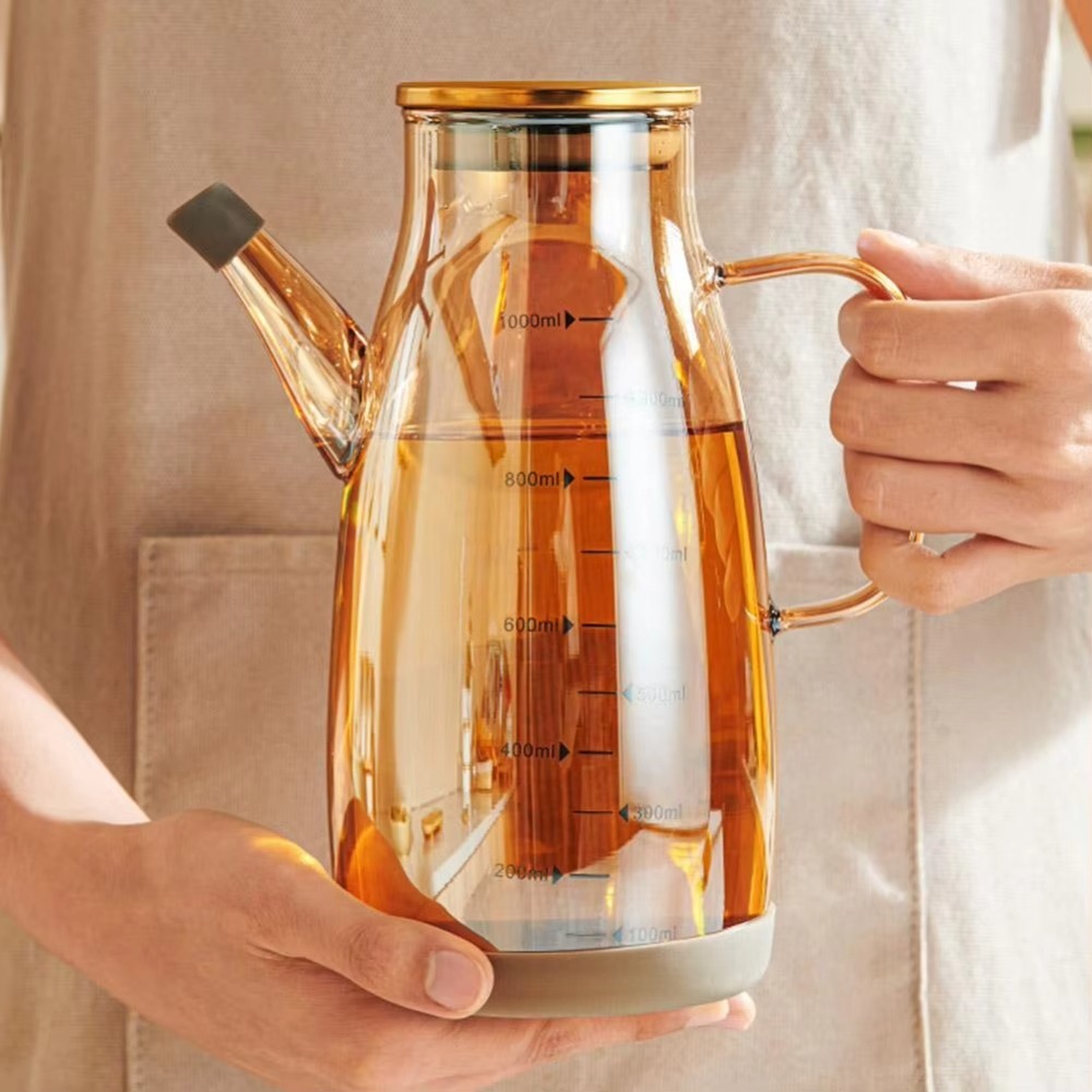 New Food-grade Oil Dispenser B - Food Storage Glass Containers Large ulasan dan harga