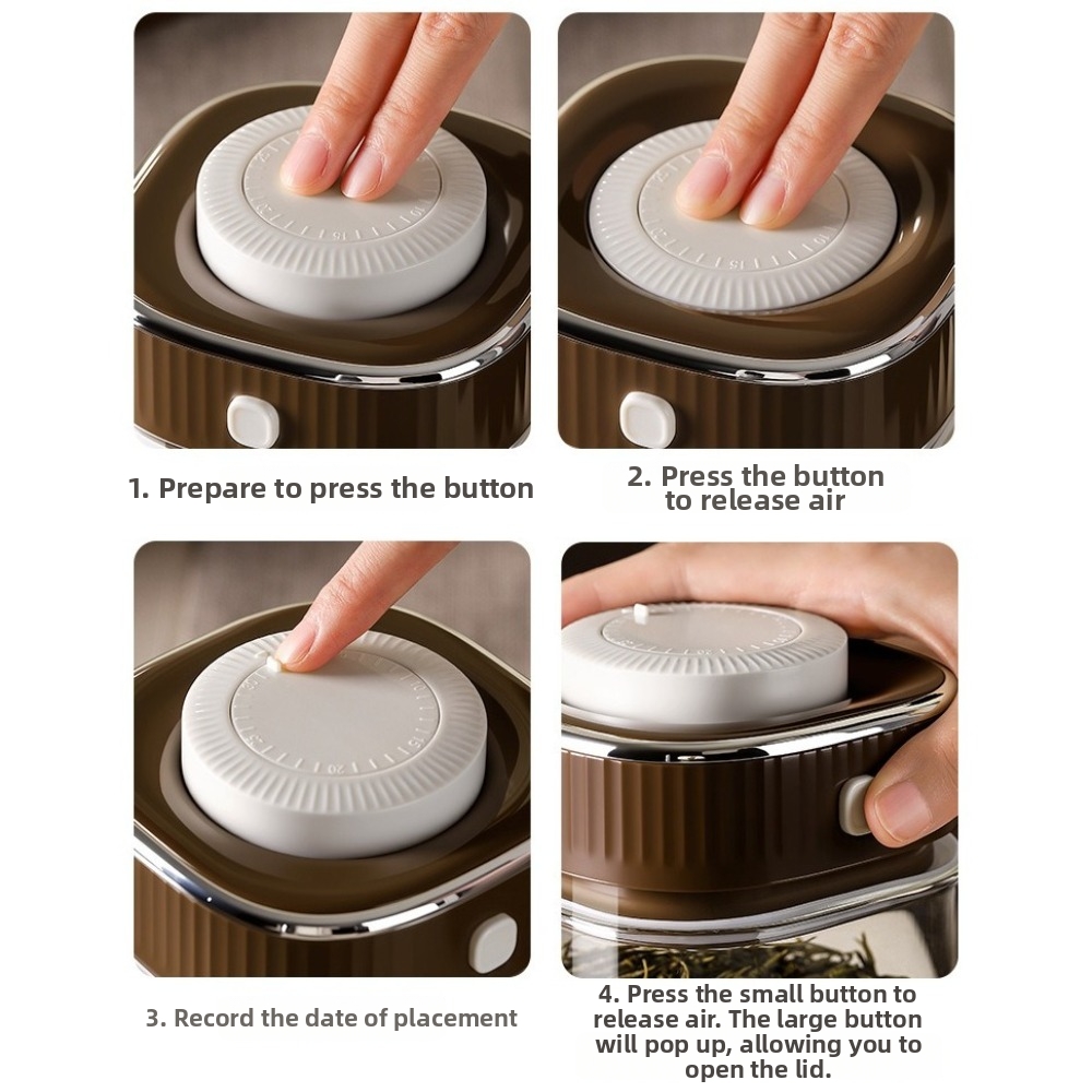 Glass Coffee Bean Container Da - Food Storage Glass Containers Large ulasan dan harga