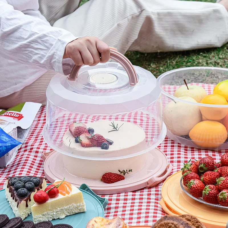 Portable 8 Inch Cake Box Food  - Food Storage Year Supply ulasan dan harga