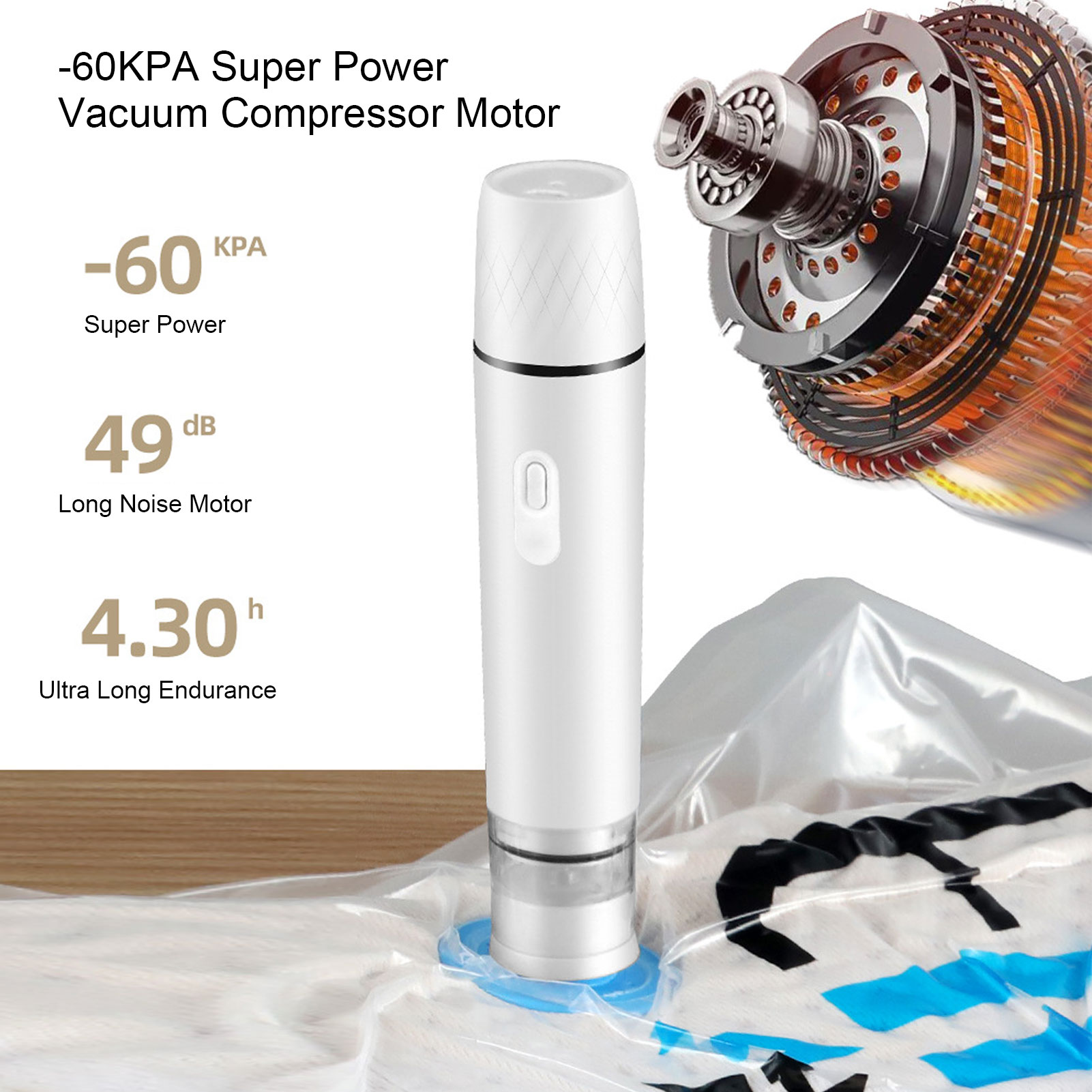 Electric Air Pump Handheld Vac - Food Storage Vacuum Sealer Machine ulasan dan harga