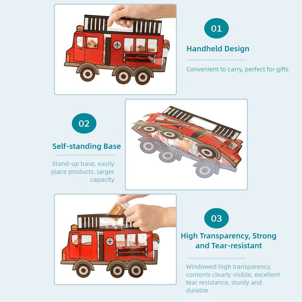 10PCS Creative Cartoon Car Bak - Food Storage Year Supply ulasan dan harga
