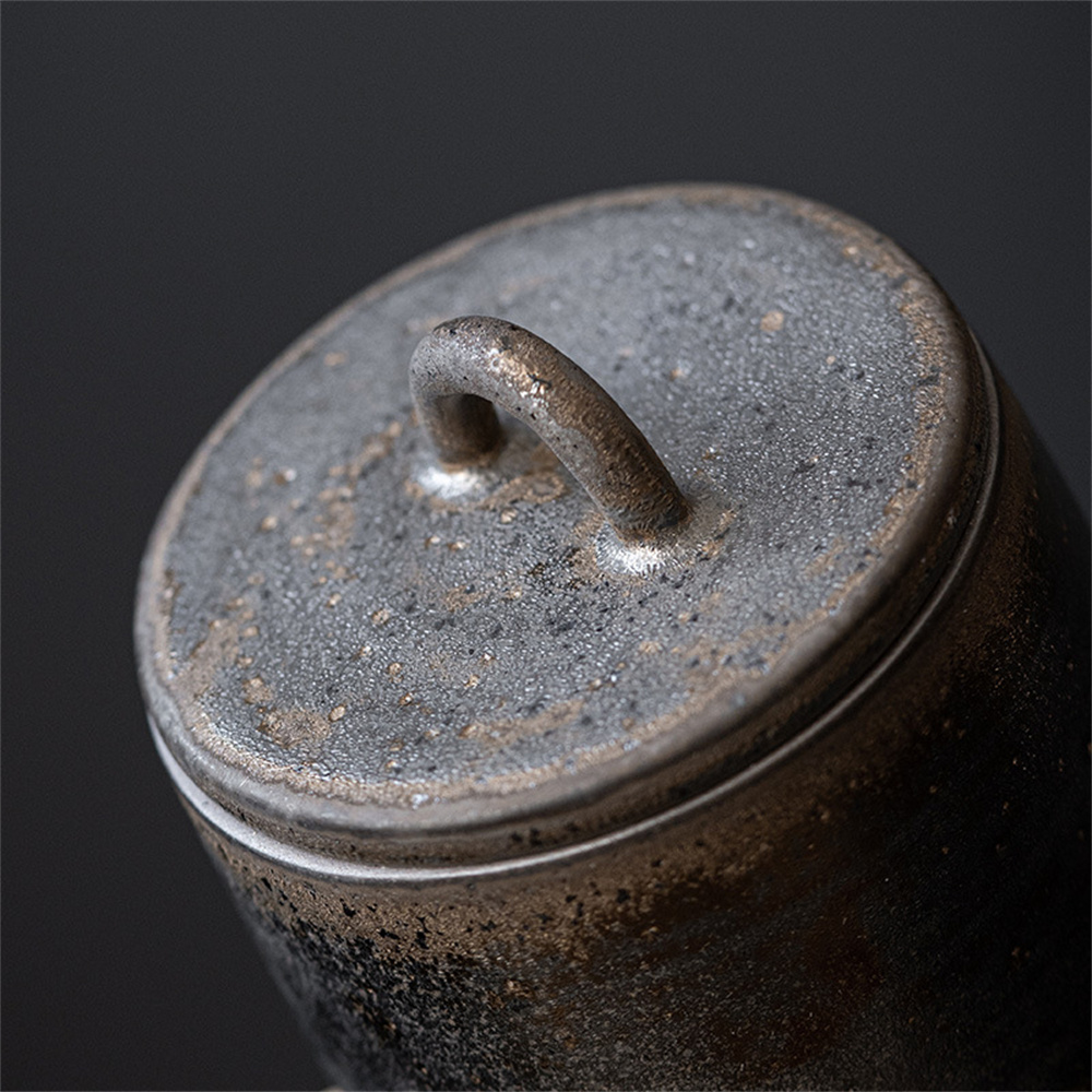 Ceramic Tea Caddy Sealed Jar S - Food Storage Tank ulasan dan harga
