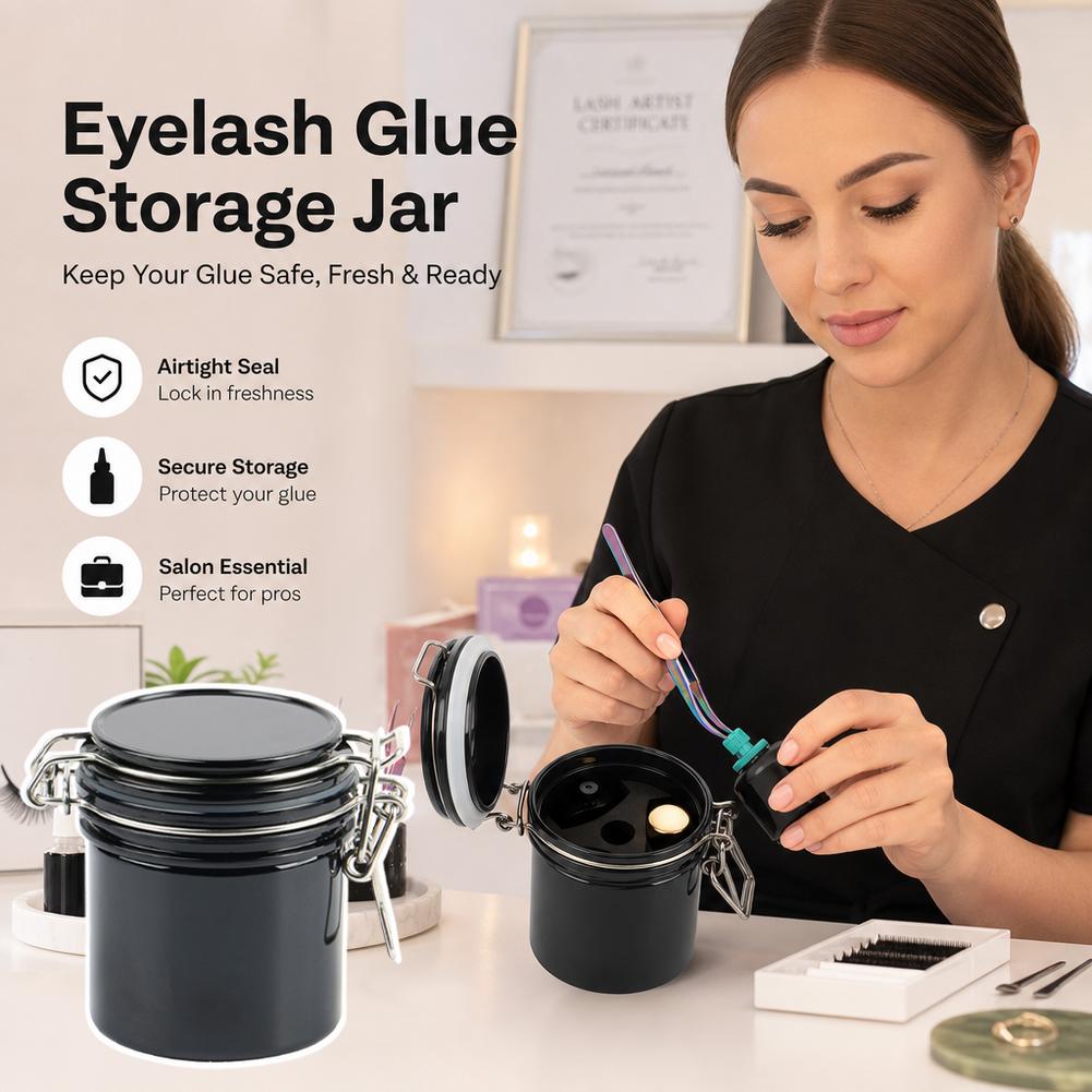 Eyelash Glue Storage Tank Airt - Food Storage Tank ulasan dan harga