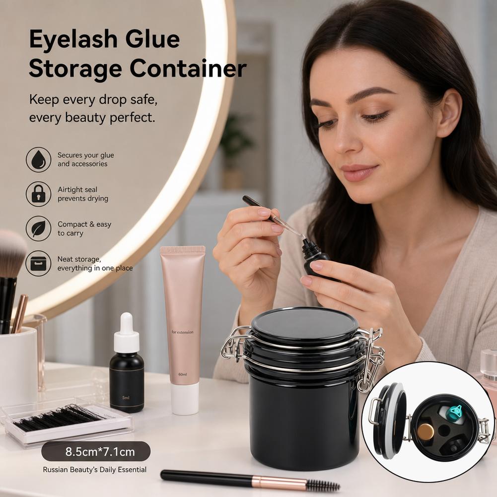Eyelash Glue Storage Tank Airt - Food Storage Tank ulasan dan harga