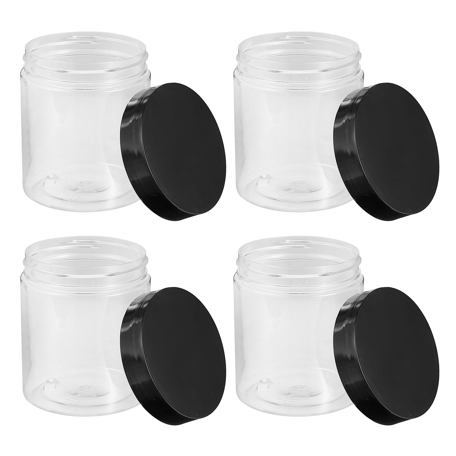 12Pcs Clear Plastic Storage Ja - Food Storage Plastic ulasan dan harga