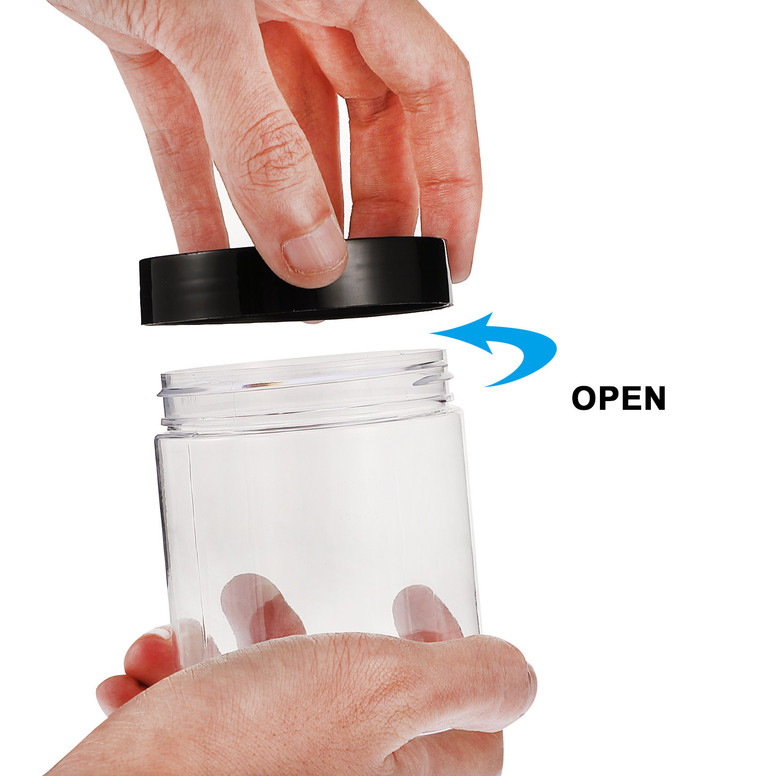 12Pcs Clear Plastic Storage Ja - Food Storage Plastic ulasan dan harga
