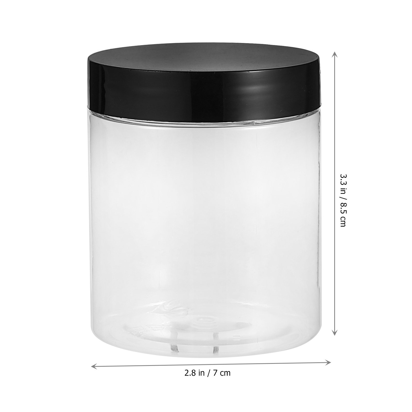 12Pcs Clear Plastic Storage Ja - Food Storage Plastic ulasan dan harga