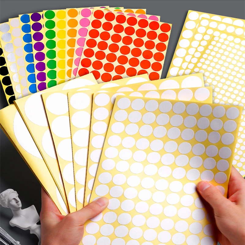 16 Colors Self-Adhesive Round  - Food Storage Year Supply ulasan dan harga