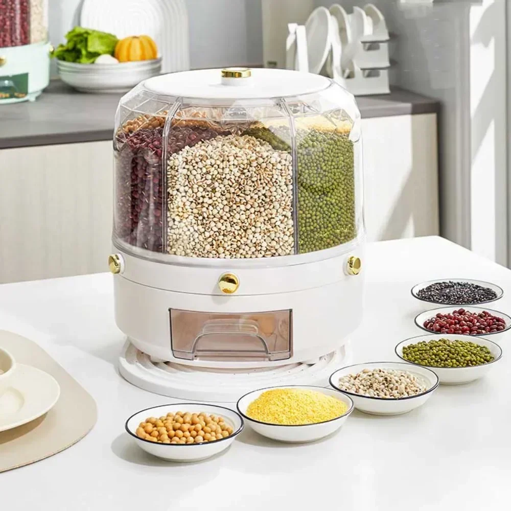 Food Grade Rotating Grain Disp - Food Storage No Plastic ulasan dan harga