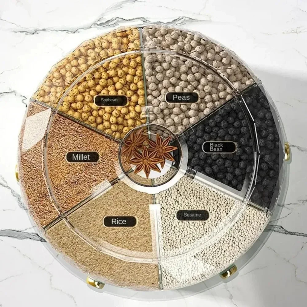 Food Grade Rotating Grain Disp - Food Storage No Plastic ulasan dan harga