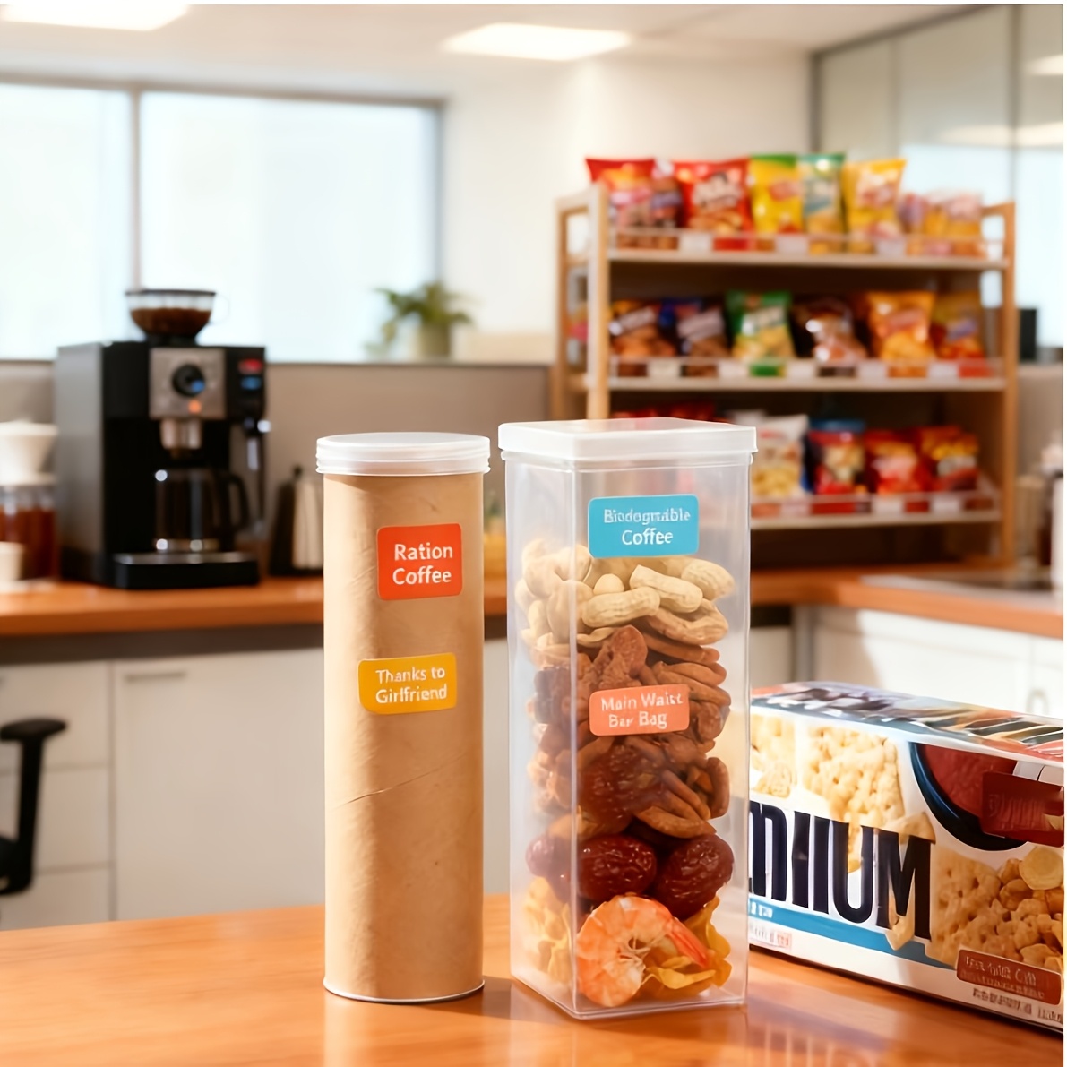 Clear Rectangular Sealed Food  - Food Storage On Table ulasan dan harga