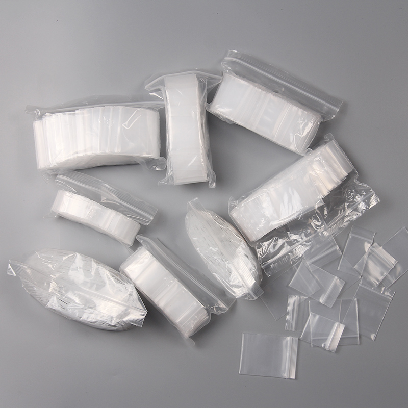 100pcs Mini Zip Lock Bags Plas - Food Storage Locker ulasan dan harga